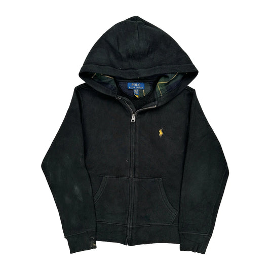 Age 8-9 Polo By Ralph Lauren Hoodie - Medium Black Cotton