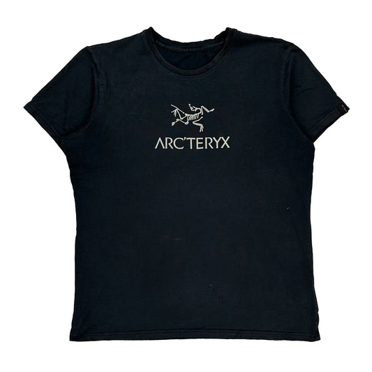 Arc''Teryx T-Shirt - Large Black Cotton