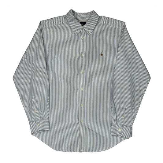 Vintage Ralph Lauren Striped Shirt - XL White Cotton
