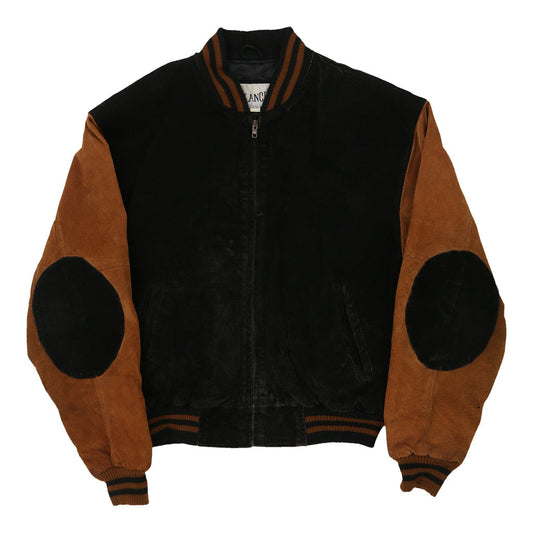 Vintage black Avalanche Suede Jacket - mens medium