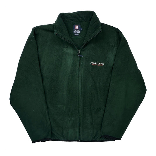 Chaps Ralph Lauren Fleece - Large Green Polyester