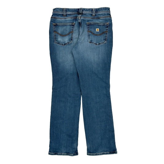Carhartt Jeans - 30W UK 10 Blue Cotton Blend