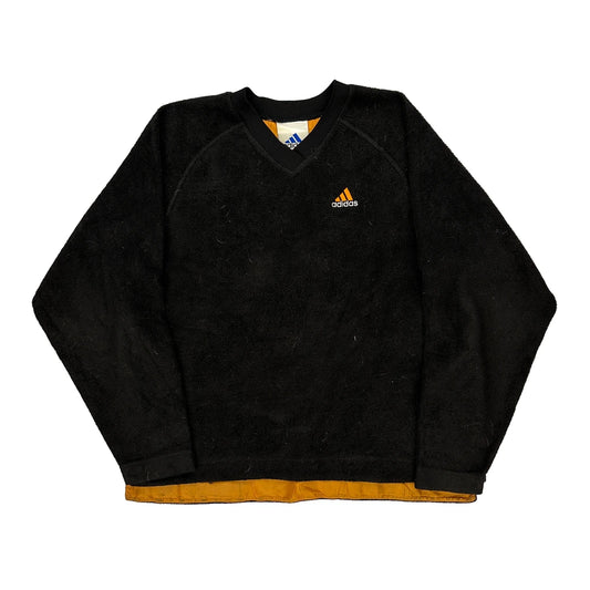 Adidas Fleece - Large Black Polyester