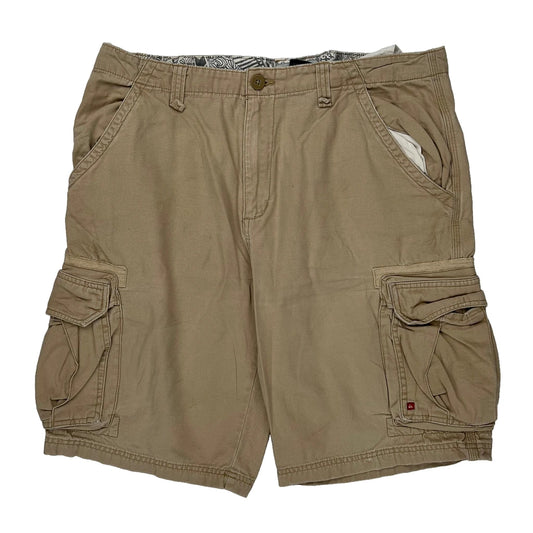 Eddie Bauer Cargo Shorts - 38W 10L Beige Cotton
