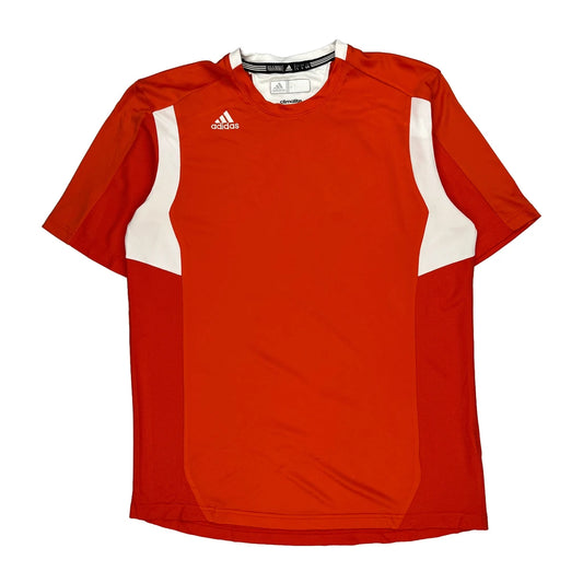 Climalite Adidas Jersey - Large Red Polyester