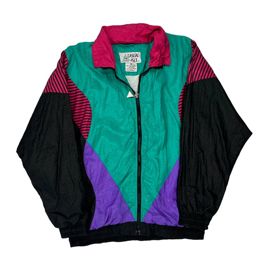 Casual Isle Shell Jacket - Medium Multicoloured Nylon