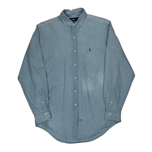 Ralph Lauren Shirt - Medium Blue Cotton