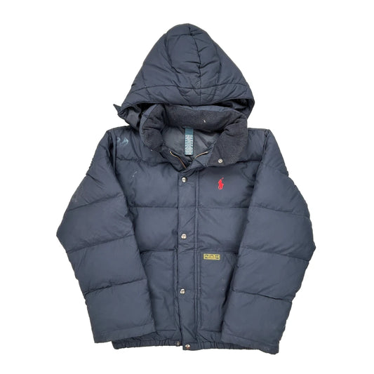 Age 10-12 Polo By Ralph Lauren Puffer - Medium Navy Polyester