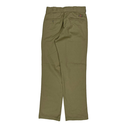 Vintage Dickies Carpenter Trousers - 28W 31L Khaki Cotton Blend