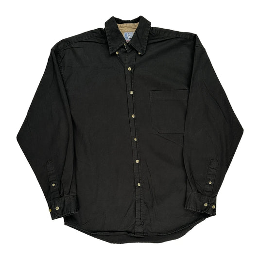 Bay City Shirt - Small Black Cotton