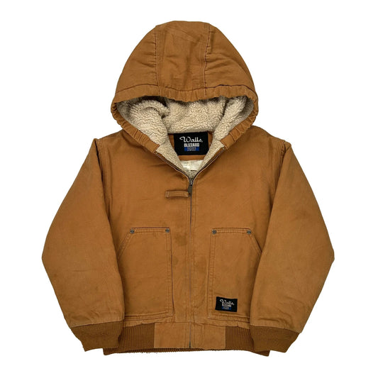 Age 8-10 Walls Jacket - Medium Brown Cotton