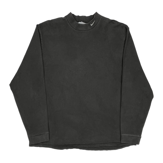 Nike Sweatshirt - 2XL Black Cotton
