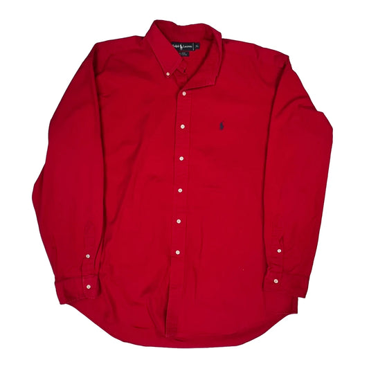 Ralph Lauren Shirt - XL Red Cotton