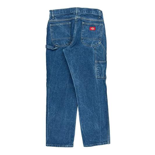 Dickies Carpenter Jeans - 30W 30L Blue Cotton