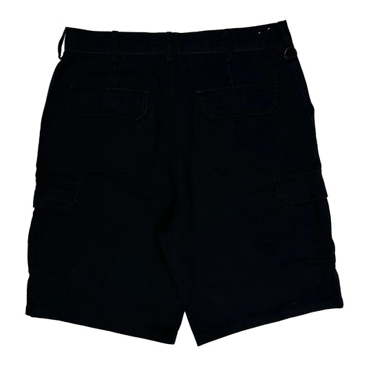 Dickies Cargo Shorts - 34W 11L Black Cotton
