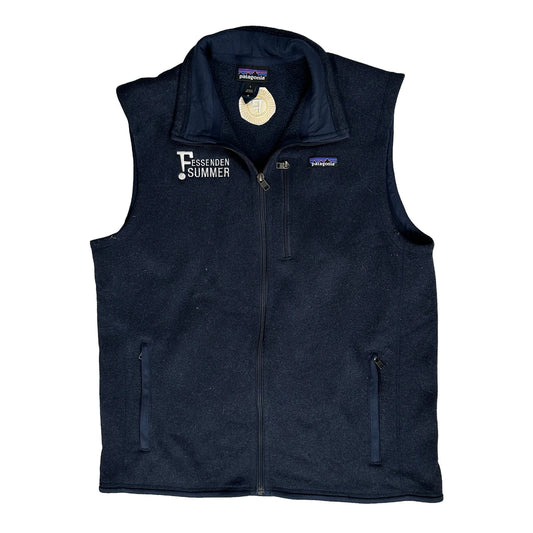Fessenden Summer Patagonia Gilet - Large Navy Polyester