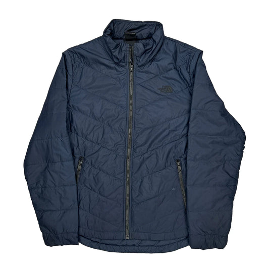 The North Face Puffer - Large Navy Polyester