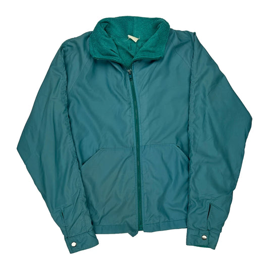 Unbranded Windbreaker - Medium Blue Polyester