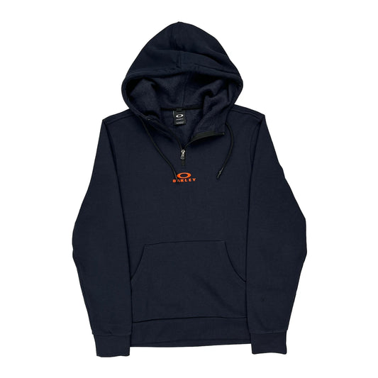 Oakley Hoodie - XL Navy Cotton Blend