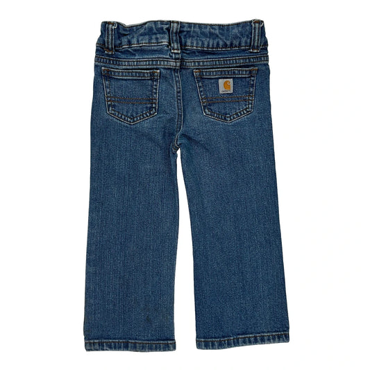 Age 2 Carhartt Jeans - 2XS Blue Cotton