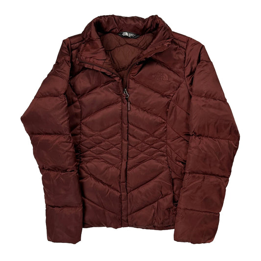 The North Face Puffer - Small Burgundy Polyester