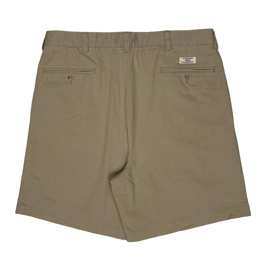 Polo By Ralph Lauren Pleated Chino Shorts - 38W 7L Khaki Cotton