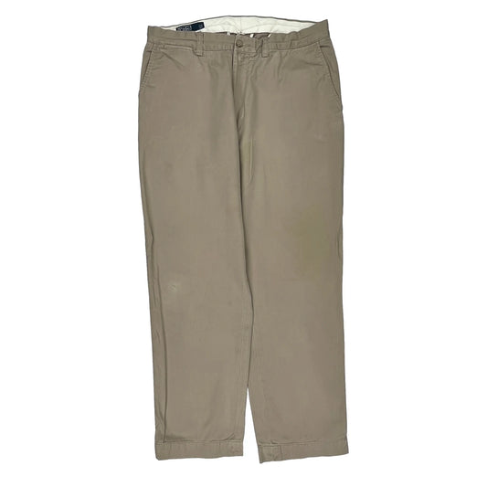 Polo By Ralph Lauren Chinos - 36W 30L Beige Cotton
