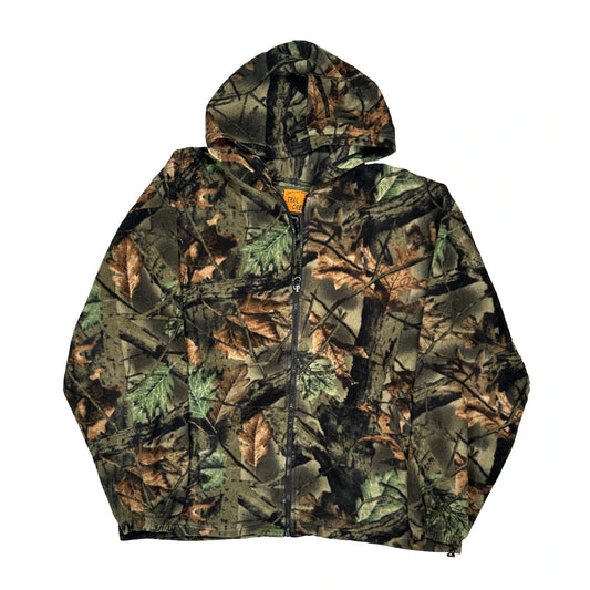 Trail Crest Camo Jacket - XL Khaki Polyester