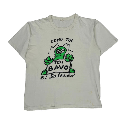 Unbranded Graphic T-Shirt - Large White Cotton