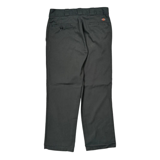 Dickies Trousers - 34W 30L Grey Polyester