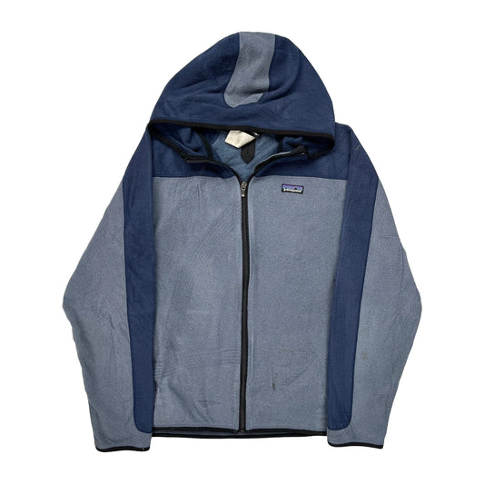 Patagonia Fleece Jacket - Large Blue Polyester