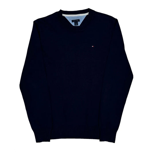 Tommy Hilfiger Jumper - Large Navy Cotton