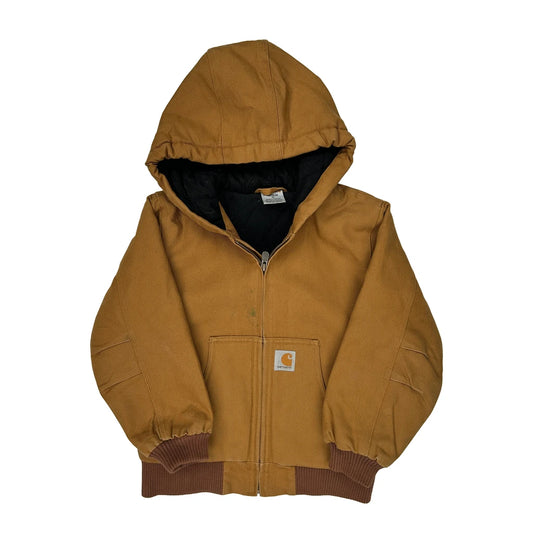 Age 6 Carhartt Jacket - XS Brown Cotton