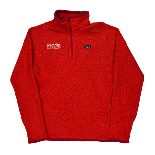 Patagonia Fleece - Large Red Polyester