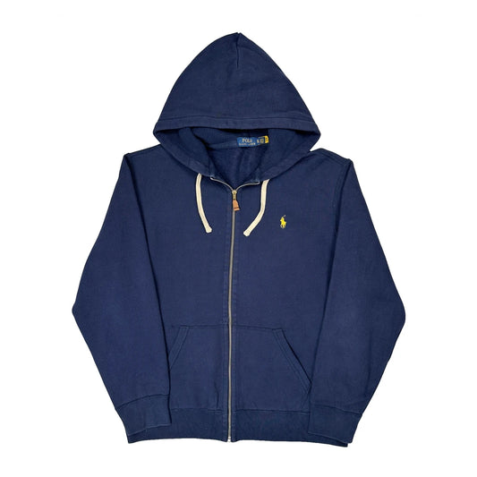 Vintage Polo By Ralph Lauren Hoodie - XL Blue Cotton