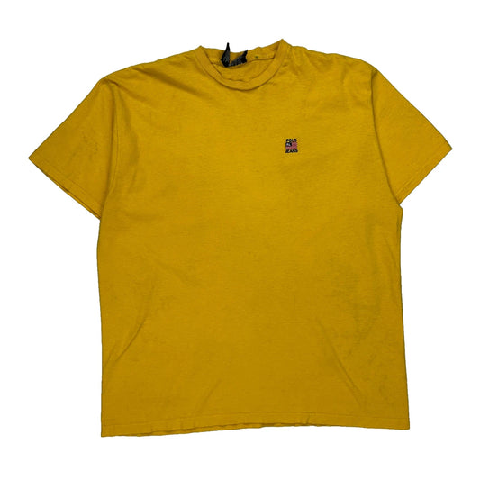 Polo By Ralph Lauren T-Shirt - Large Yellow Cotton