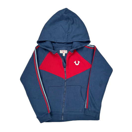 True Religion Hoodie - Small Blue Cotton