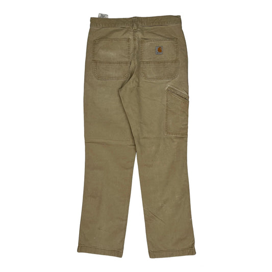 Vintage Carhartt Carpenter Trousers - 30W 31L Beige Cotton