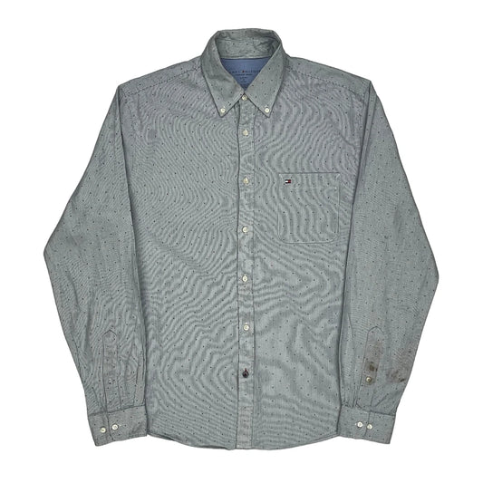 Tommy Hilfiger Slim Fit Shirt - Medium Blue Cotton