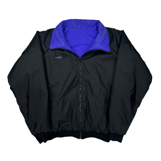 Columbia Reversible Puffer - Large Black Polyester