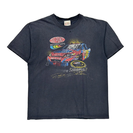 Dupont Motorsports Chase Authentics Nascar T-Shirt - XL Black Cotton