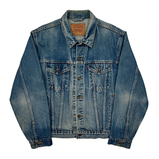 Levis Denim Jacket - Large Blue Denim
