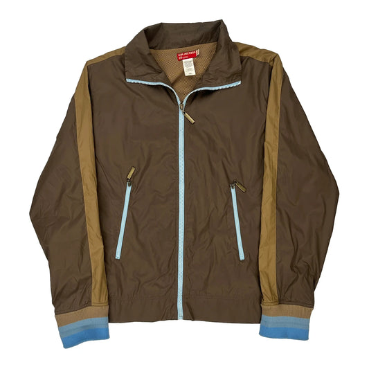 Guess Windbreaker - Medium Brown Nylon