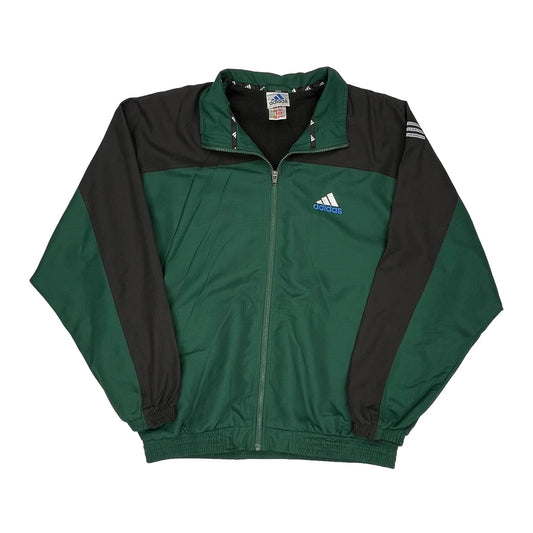 Adidas Track Jacket - Large Black Polyester