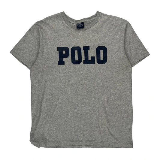 Polo By Ralph Lauren T-Shirt - Medium Grey Cotton