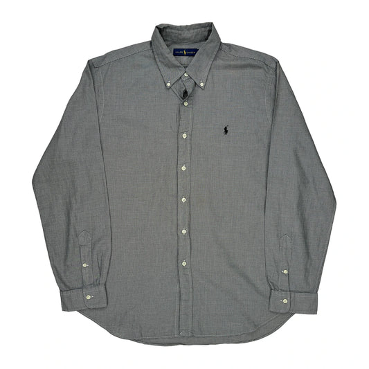 Ralph Lauren Shirt - XL Black & White Cotton