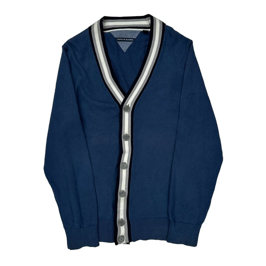 Tommy Hilfiger Cardigan - Medium Blue Cotton
