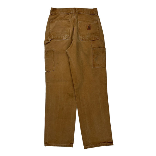 Carhartt Carpenter Trousers - 28W 32L Brown Cotton