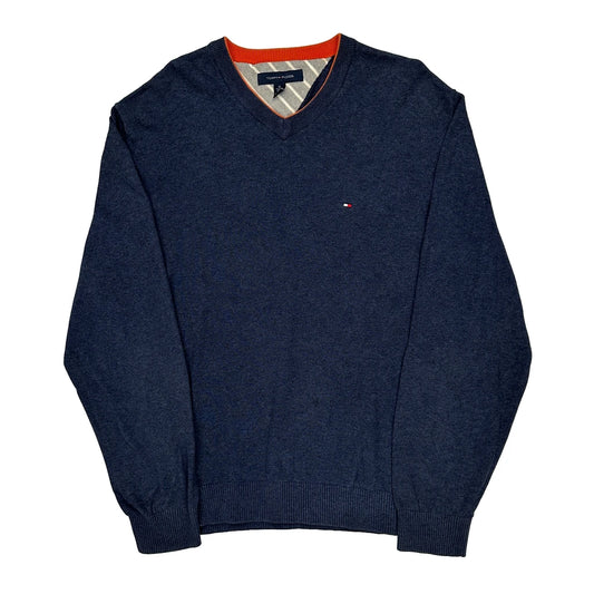 Tommy Hilfiger Jumper - XL Navy Cotton