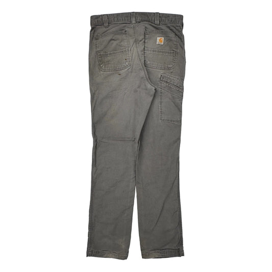 Carhartt Carpenter Trousers - 34W 34L Grey Cotton
